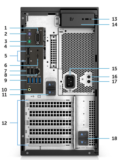 Dell Precision Desktop Workstation 3630 Tower 4