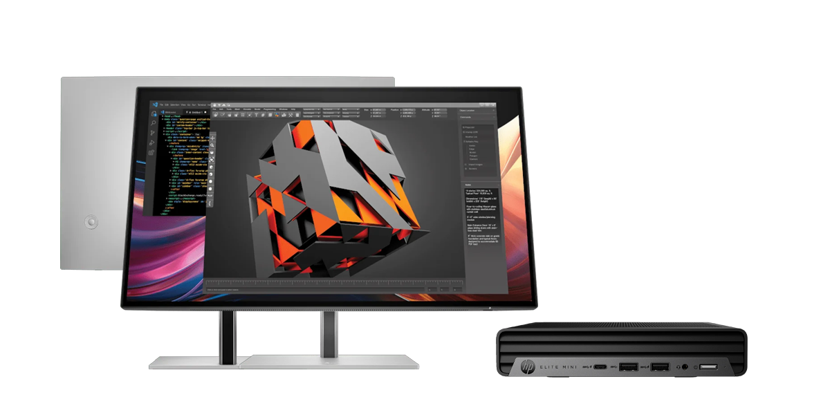 HP Desktops and Monitors