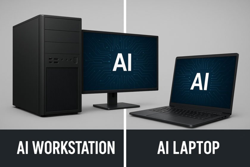 ai workstations vs ai laptops