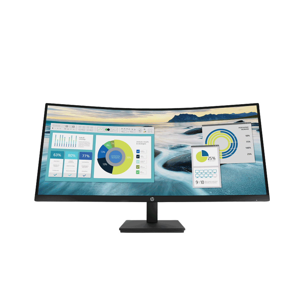 HP P34hc G4 WQHD USB-C Curved Monitor