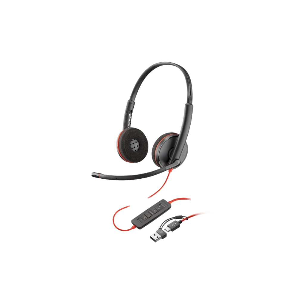 Poly Blackwire 3210 Monaural USB-C Headset