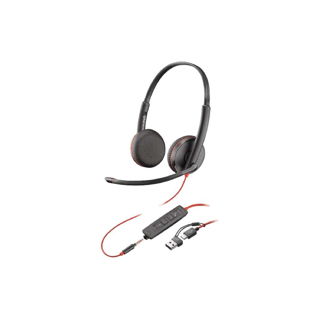 Poly Blackwire 3225 Stereo USB-C Headset