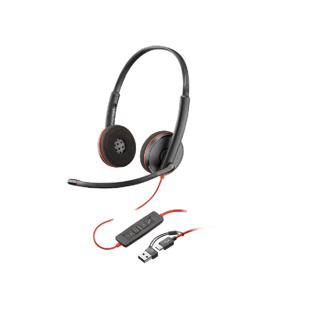 Poly Blackwire 3220 Stereo USB-C Headset