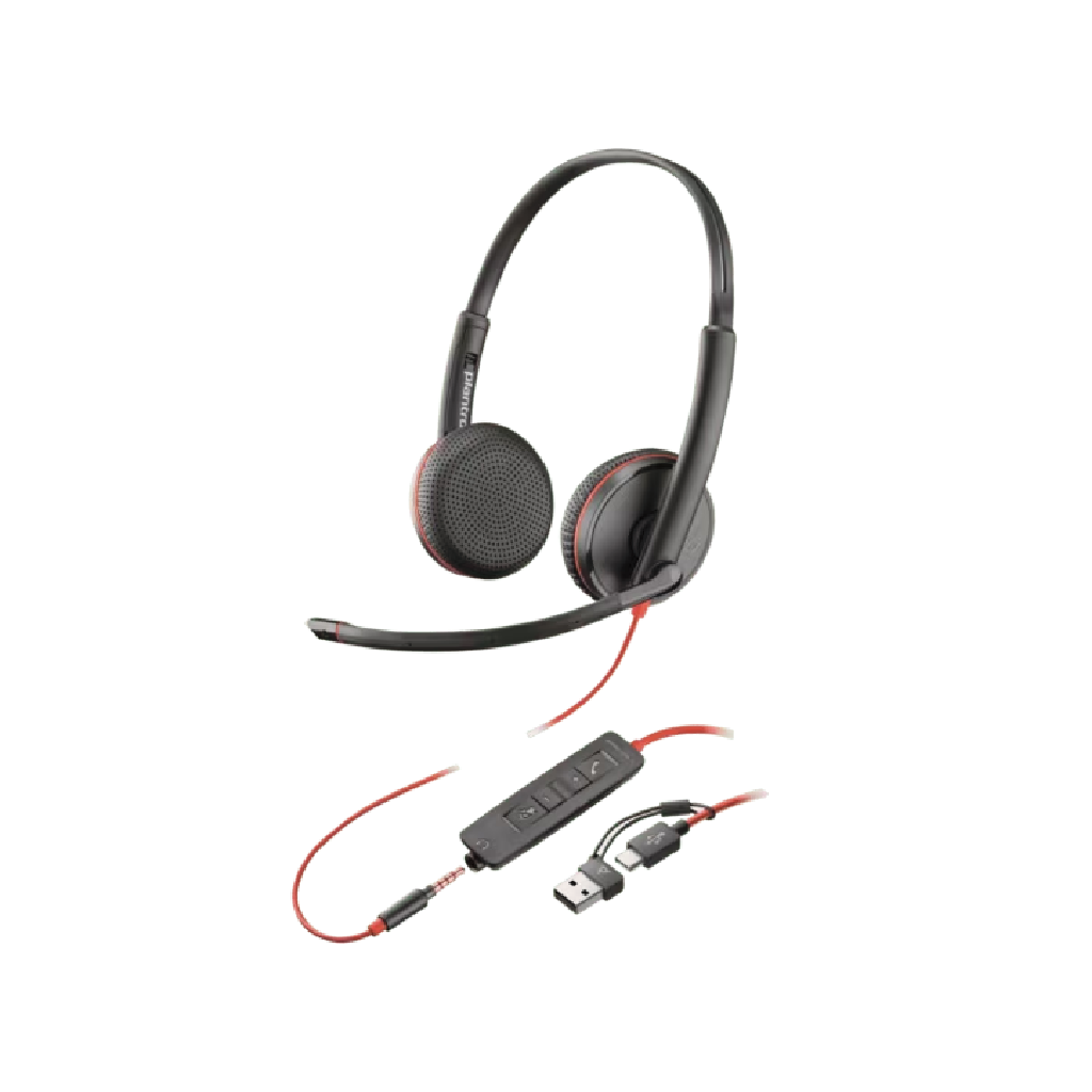 Poly Blackwire 3225 Stereo USB-C Headset