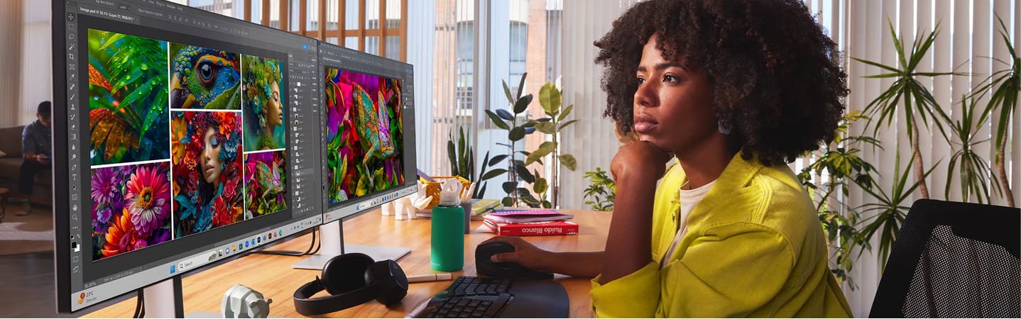 HP Series 7 Pro monitor setup