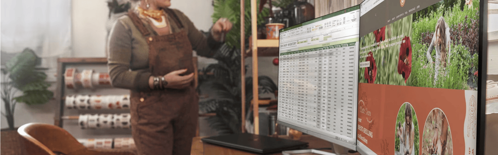 HP Series 7 Pro monitor setup