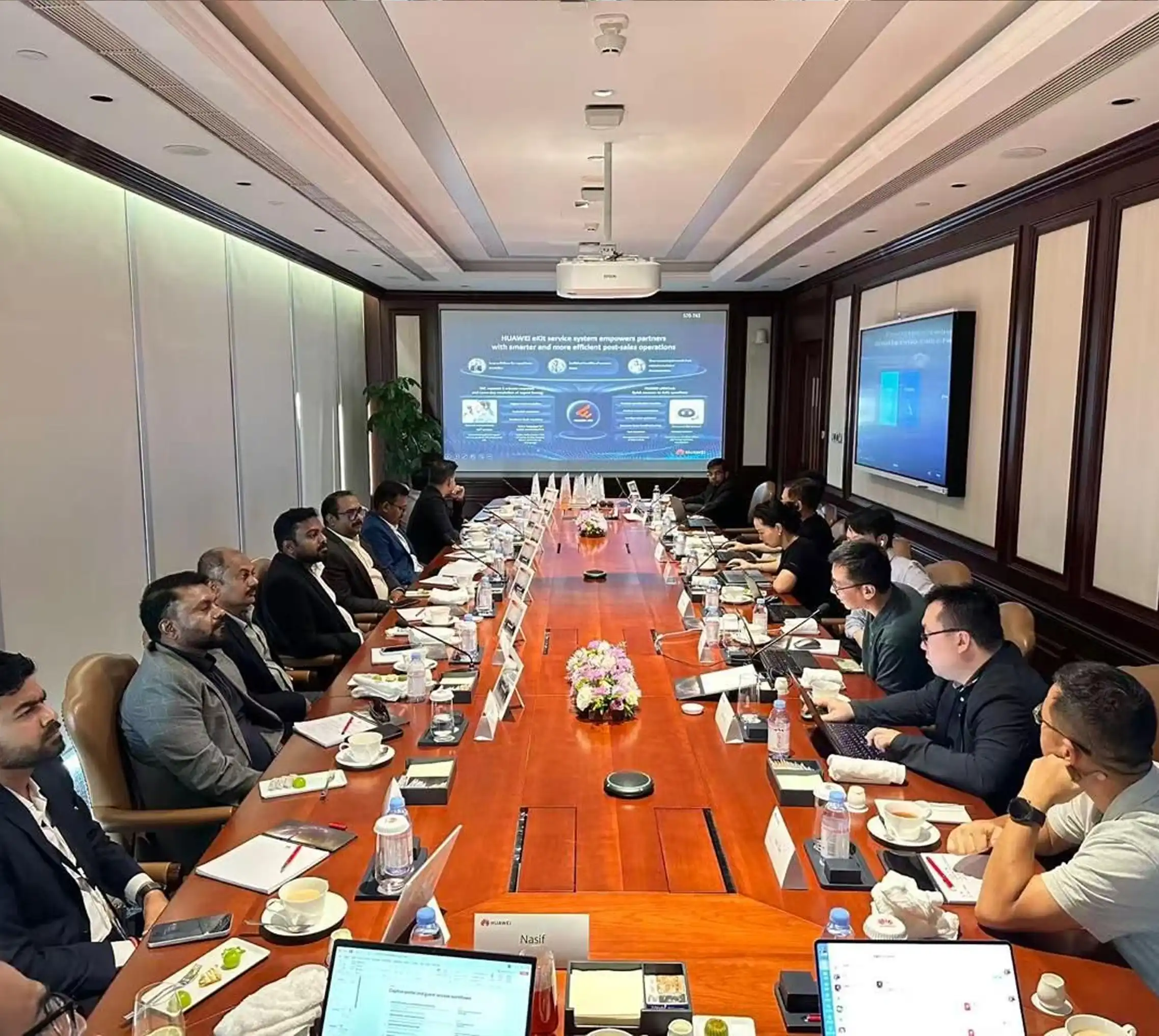 visit to Huawei Headquarters