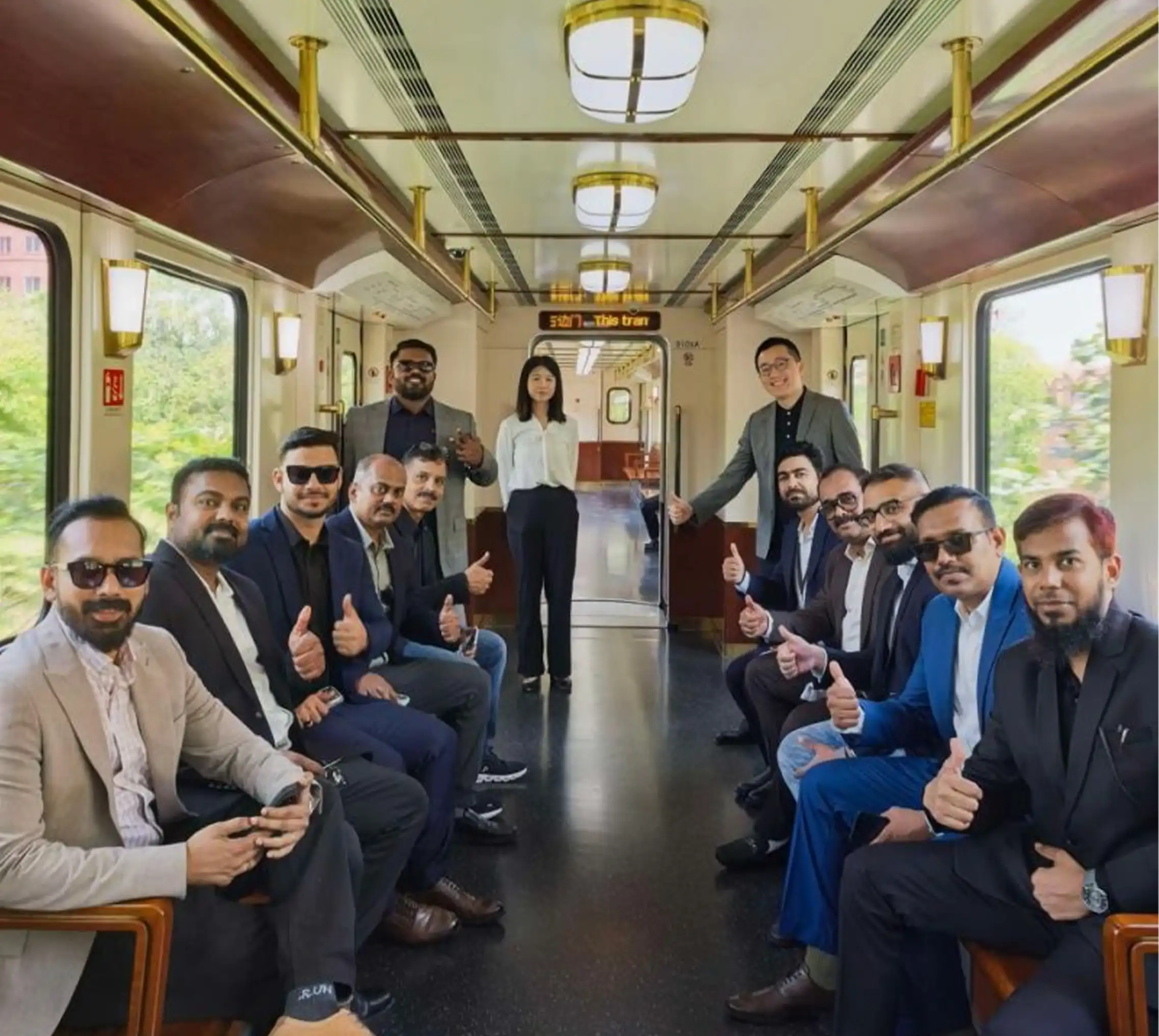 visit to Huawei Headquarters