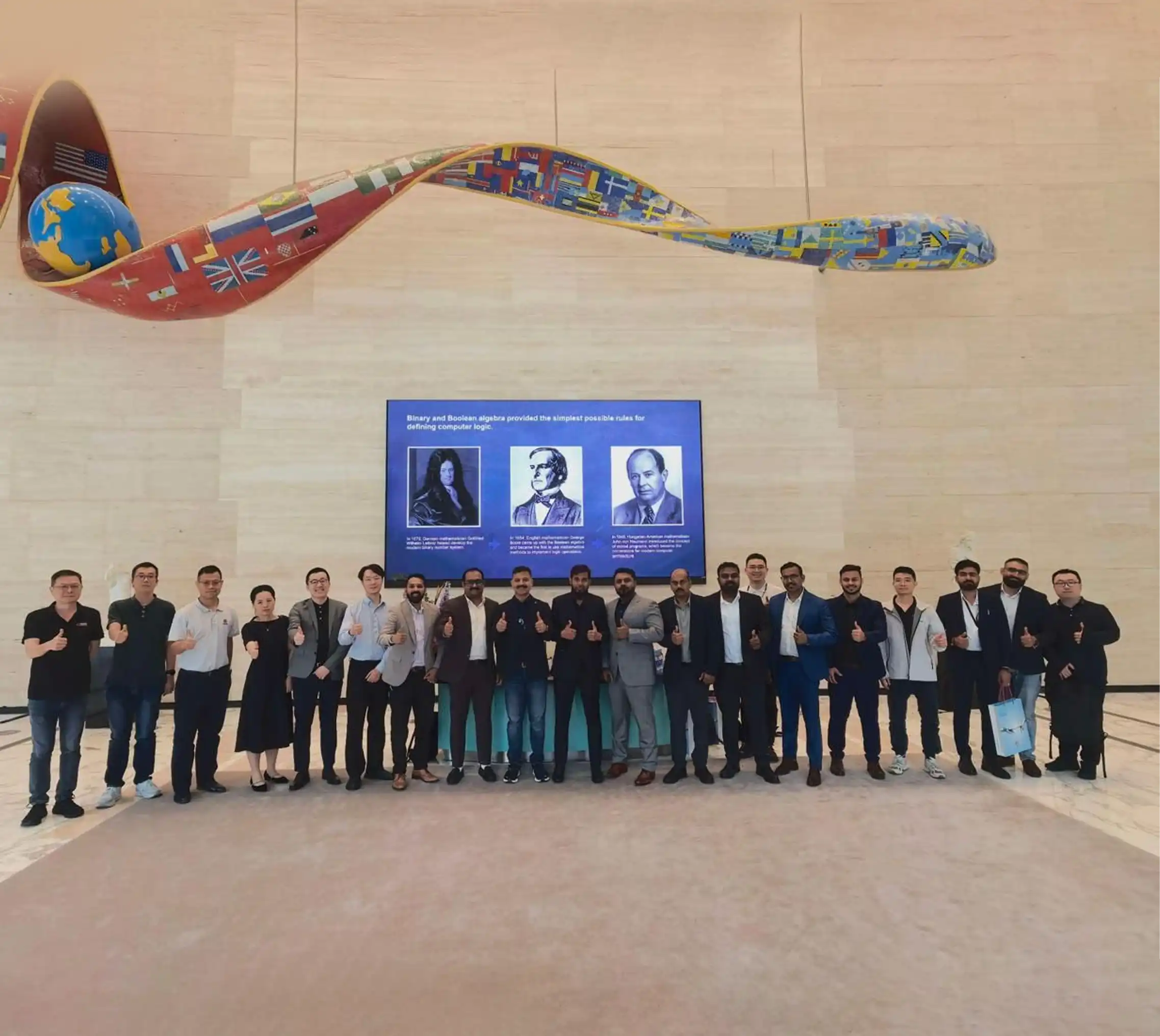 visit to Huawei Headquarters